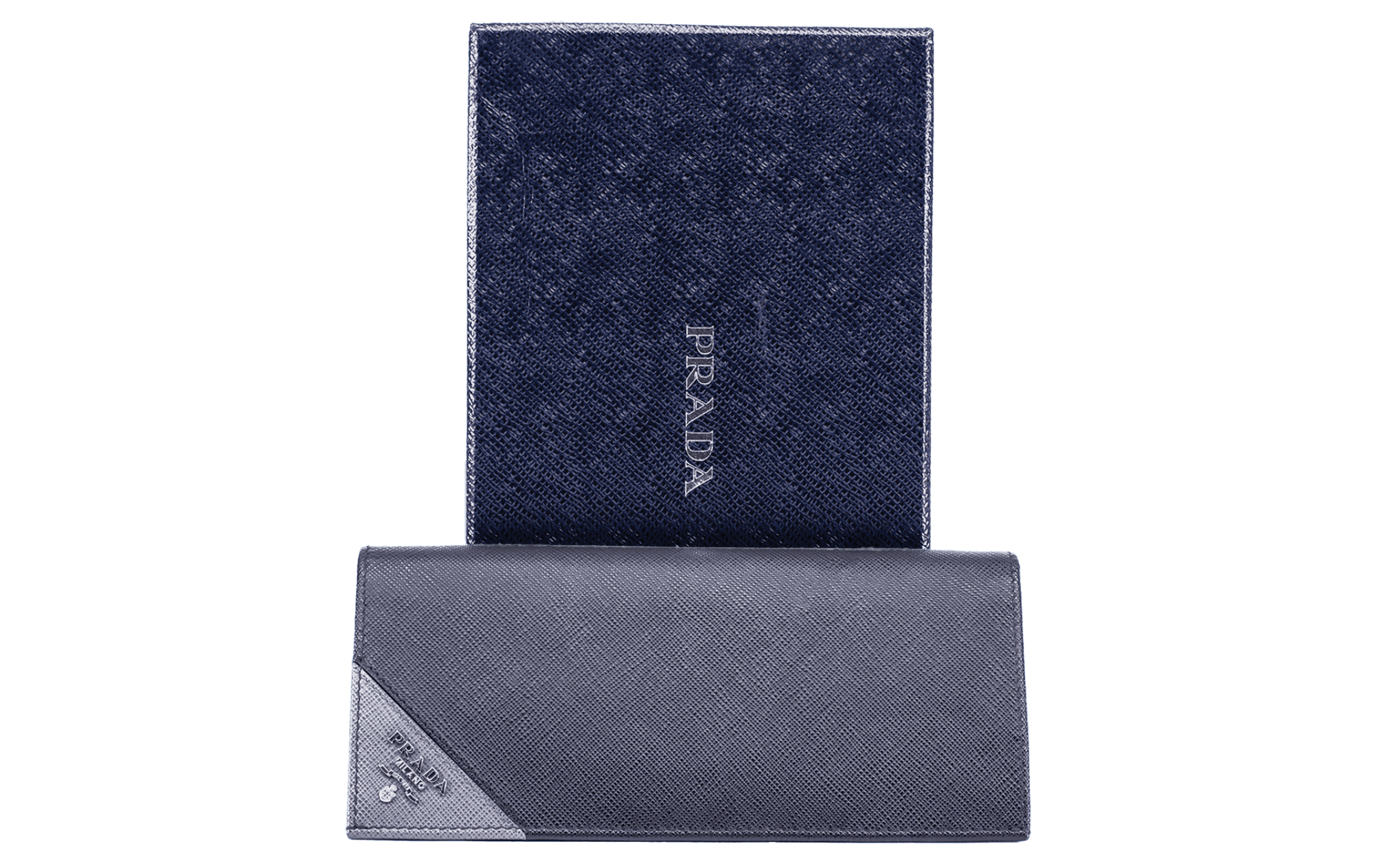 Prada Saffiano Portafoglio Vertical wallet