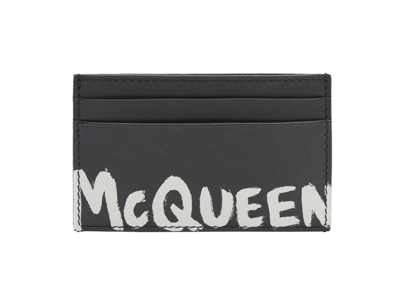 ALEXANDER MCQUEEN CARDHOLDER GRAFFITI